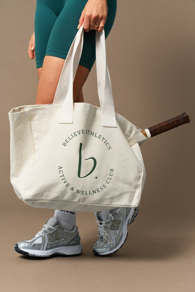 Active Tote at Cream & Green-Accessories-Shop Sustainable Recycled Yoga Leggings Women's Clothing On-line Barcelona Believe Athletics Sustainable Recycled Yoga Clothes