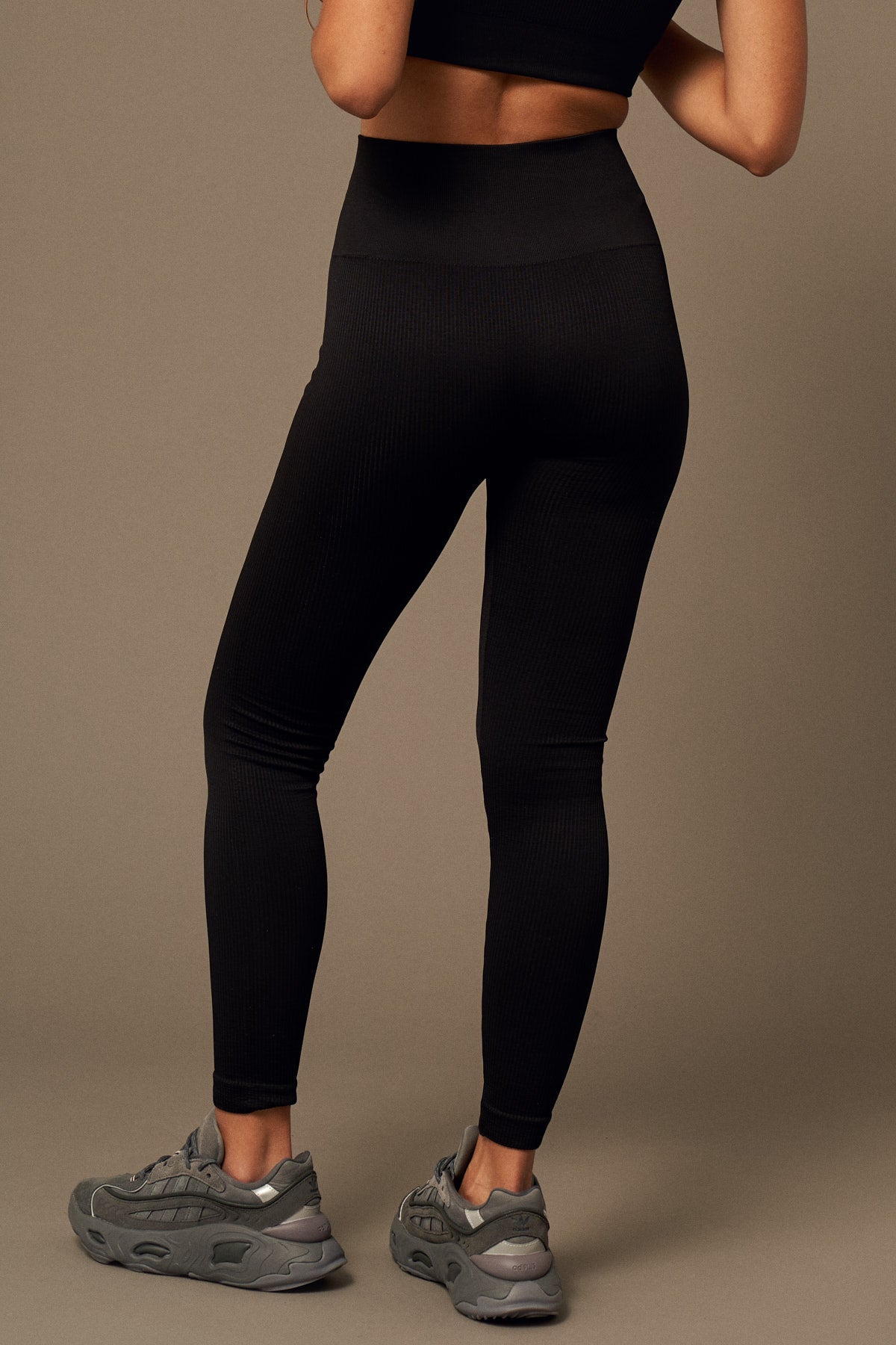 Beyond Leg in Black-Long Leggings-Shop Sustainable Recycled Yoga Leggings Women's Clothing On-line Barcelona Believe Athletics Sustainable Recycled Yoga Clothes