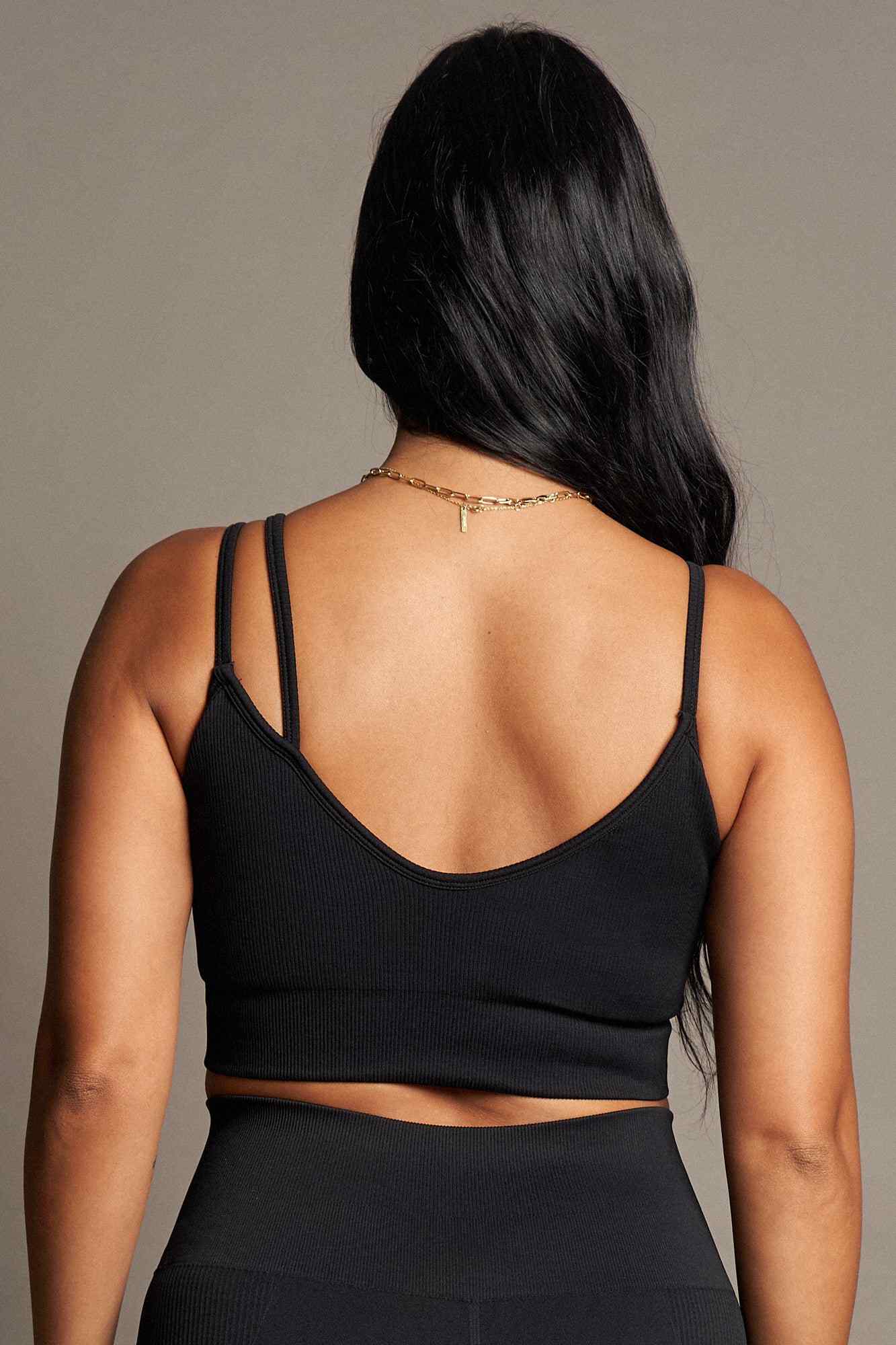 Blues Bra in Black-Bras-Shop Clothing Sustainable Recycled Yoga Leggings Women's On-line Barcelona Believe Athletics Sustainable Recycled Yoga Clothes