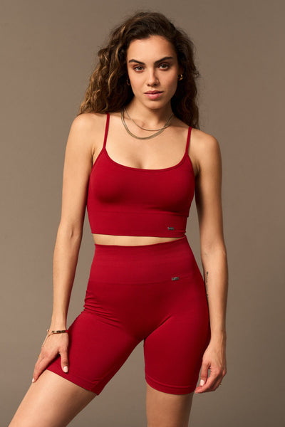 Joy Bra A. in Red-Bras-Shop Clothing Sustainable Recycled Yoga Leggings Women On-line Barcelona Believe Athletics Sustainable Recycled Yoga Clothes