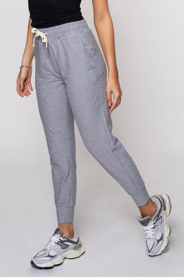 Lounge Jogger en Gris Melange